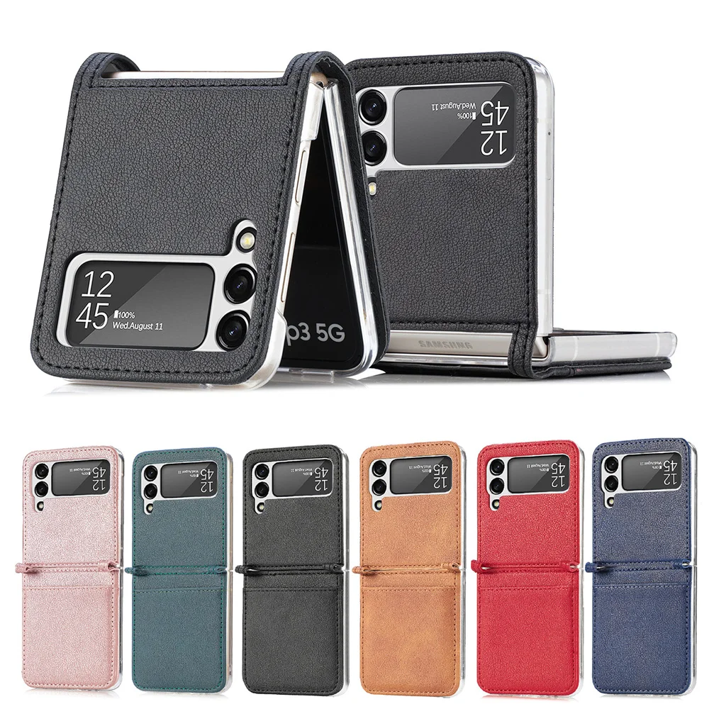 for Samsung Galaxy Z Flip Wallet Cover