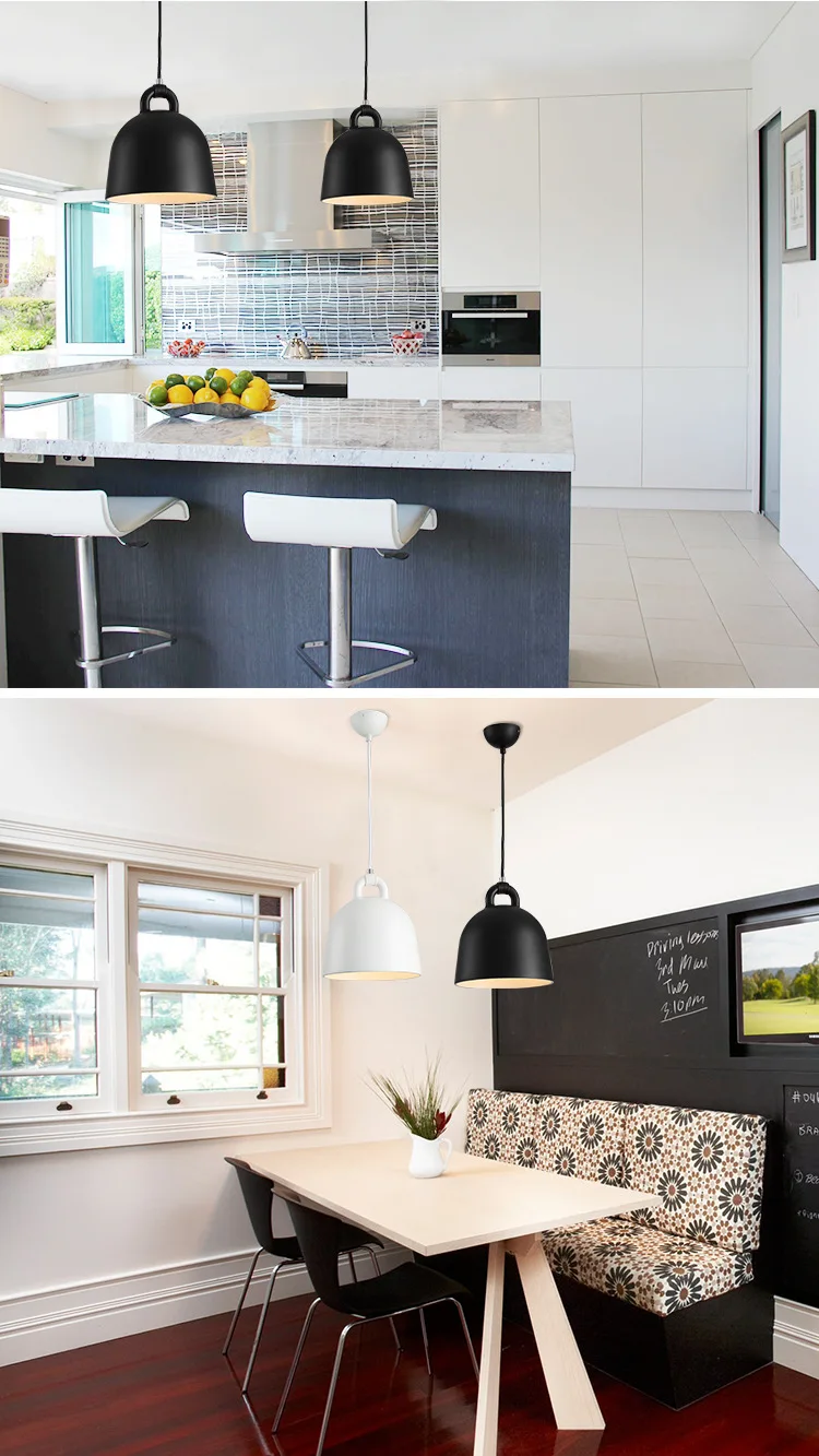 Artdecolite Nordic Jingle Bell Pendant Hanging Lighting Fixture For Hotel Room