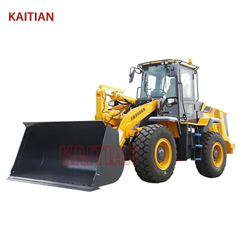 High Quality Kaitian Machine 4 Wheel Lw300kn Loader Hydraulic Heavy Duty Payloader Front Loader with Bucket Wheel Loader