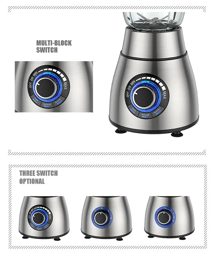 Procesador de alimentos licuadora multifunción Ce vendedor caliente chino para uso en cocina