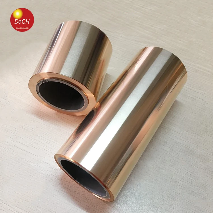 C1100 1 2h Full Hard Hardness Rolled Pure Electrode Copper Foil Strip