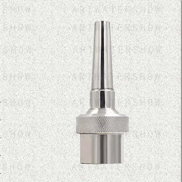 AWS Straight Up Stainless Steel Cladding Music Dancing Fountain Internal Thread Nozzles With A Range Of 3-40 Meter