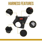 Service Dog Harness Vest No-Pull Service Dog Ves Tactical Dog Harness Vest With Handle