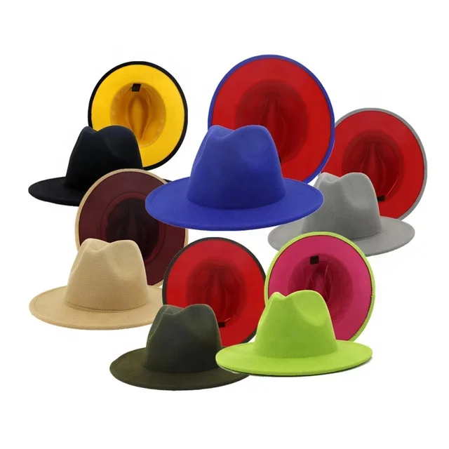 Wholesale Fedora Hats Polyester Cotton 