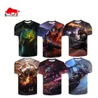 Sublimation Wholesale T Shirt 3D Anime T-shirt Printing Sublimation T Shirts With Hot Sale Custom LARGE T-shirt