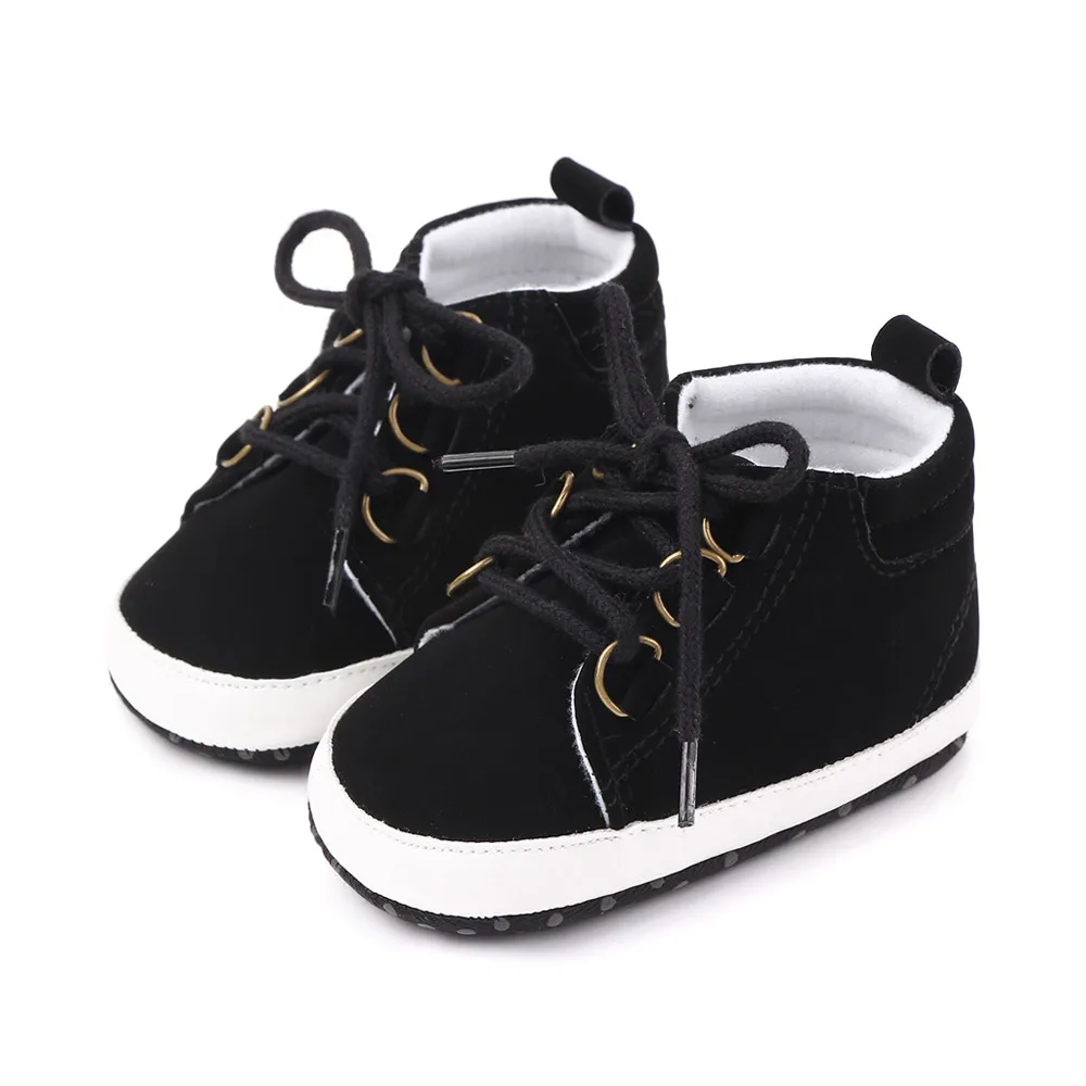 Unisex High Quality 2024 Spring Autumn Style Casual Shoes Anti-Slip Soled Toddler Walking Shoe Boys 6-12-15 Months Plaid Style details