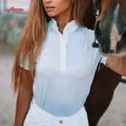 Clothing New Design Competition Riding Wear Women Equestrian Clothing Horse Rider T-shirts
