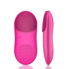 USB Rechargeable IPX7 Grade Waterproof Silicone Face Cleaning Brush Beauty Device Cleansing Facial Brush