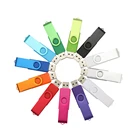 Drive OEM LOGO PenDrive Customized Flash Memory Stick 1GB 2GB 4GB 32GB 64GB 128GB USB 2.0 Disk Swivel Storage Usb Drive