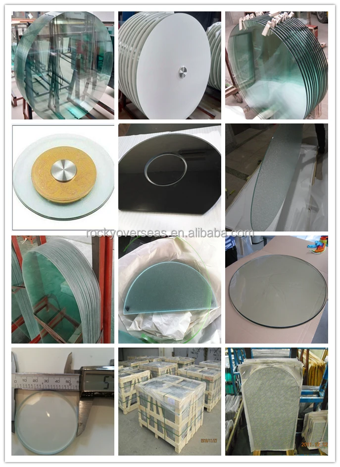 round glass tempered