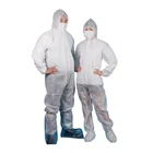 Disposable Coverall CE ISO Disposable Non Woven Coverall Surgical Type Cover All PPE Anti Bacteria