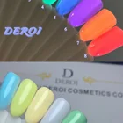 2Cos Beauty Luminous Top Coat Long Lasting Non Sticky Glow Clear Top Coat With Variety Color Glow Effect