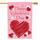 In Happy Valentine's Day Garden Flag Double Sides Garden Flag In Stock