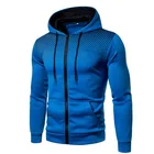Jacket Men New Autumn And Winter New Zipper Men's Casual Cardigan Hooded Sweater Printed Youth Men's Jacket