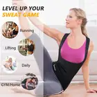 Slimming Vest Women Shaper Body Building Coat U-shaped Super Sweat Fat Burner Slimming Sweat Sauna Vest