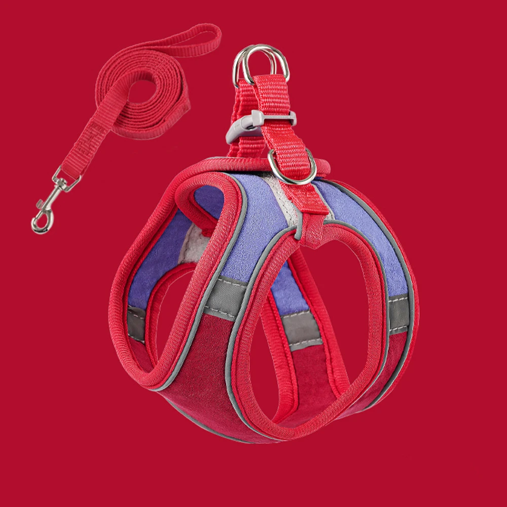 Reflective Cat Harness Fashion Vest - Safe Outdoor Walking - Cat Walking Harness With Reflective Straps