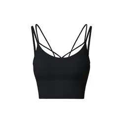 ECBC New Gathered Anti-Shock Collect Vice Breast High Elastic  Fitness Sports Bra for Autumn and Winter