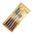 Pieces Artist Wholesale Art Craft 5 Pieces Of Wood Handle Artist Palette Knife