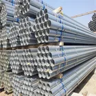 Pipe Galvanized Pipe Importers Q235 Pre Gavanized Round Welded Steel Pipe Iron Galvanized Pipe