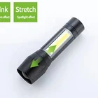Mini Portable Mini Tactical Torch Usb Rechargeable Flashlight Torch Light Zoom Led Flashlights