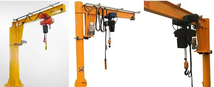 Column mounted slewing Jib crane