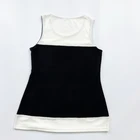 Vest Dress White Underwear Design Sense Small Public 2021 Summer New Velvet Vest Dress Two-piece Set