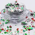 Christmas Glitter Decoration Jingxin Wholesale Colorful Christmas Style Glitter Powder For Christmas Decoration