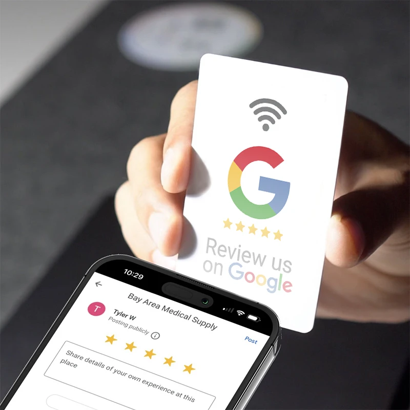 Google Review Tap Cards Tap For Instant Reviews All Phones Compatible