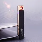 Usb Cigar Ignition Custom Electronic Plasma Rechargeable Usb Cigar Lighters With Battery Display
