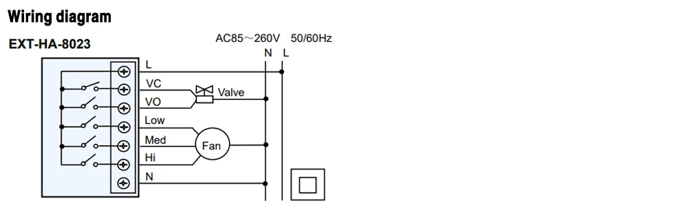 Fan Coil Unit, EXT-HA-8023, HVAC - detail 10