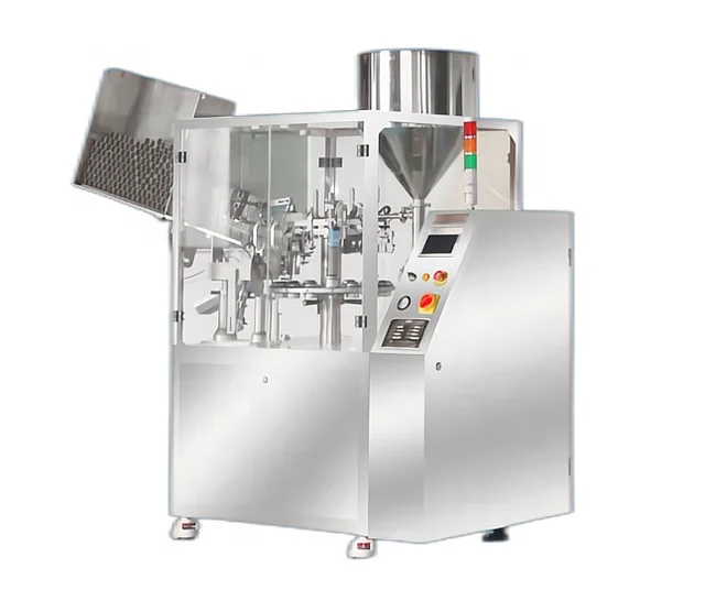 Full automatic small cosmetic ointment cream tube filler and sealer aluminum tube filling and sealing machine