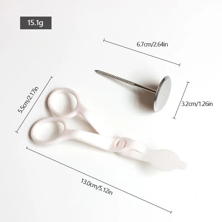 Icing Flowers Decoration Cake Flower Nail Lifters Set Cake Decoration Tools Decorating Scissors And Tray Set