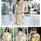 Chiffon Scarf Chiffon Summer Chiffon Sunscreen Shawl Sunscreen Clothes Travel Silk Scarf Coat Beach Towel