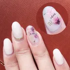 Nail Stickers New Nail Art Best Selling High Fashion Women Colorful Rose Nail Stickers New Fashion Nail Art Decoration