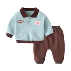 Pants Set In Stock 2PCS Newborn Baby Romper Pants Outfits Set Clothes For Boys And Girls