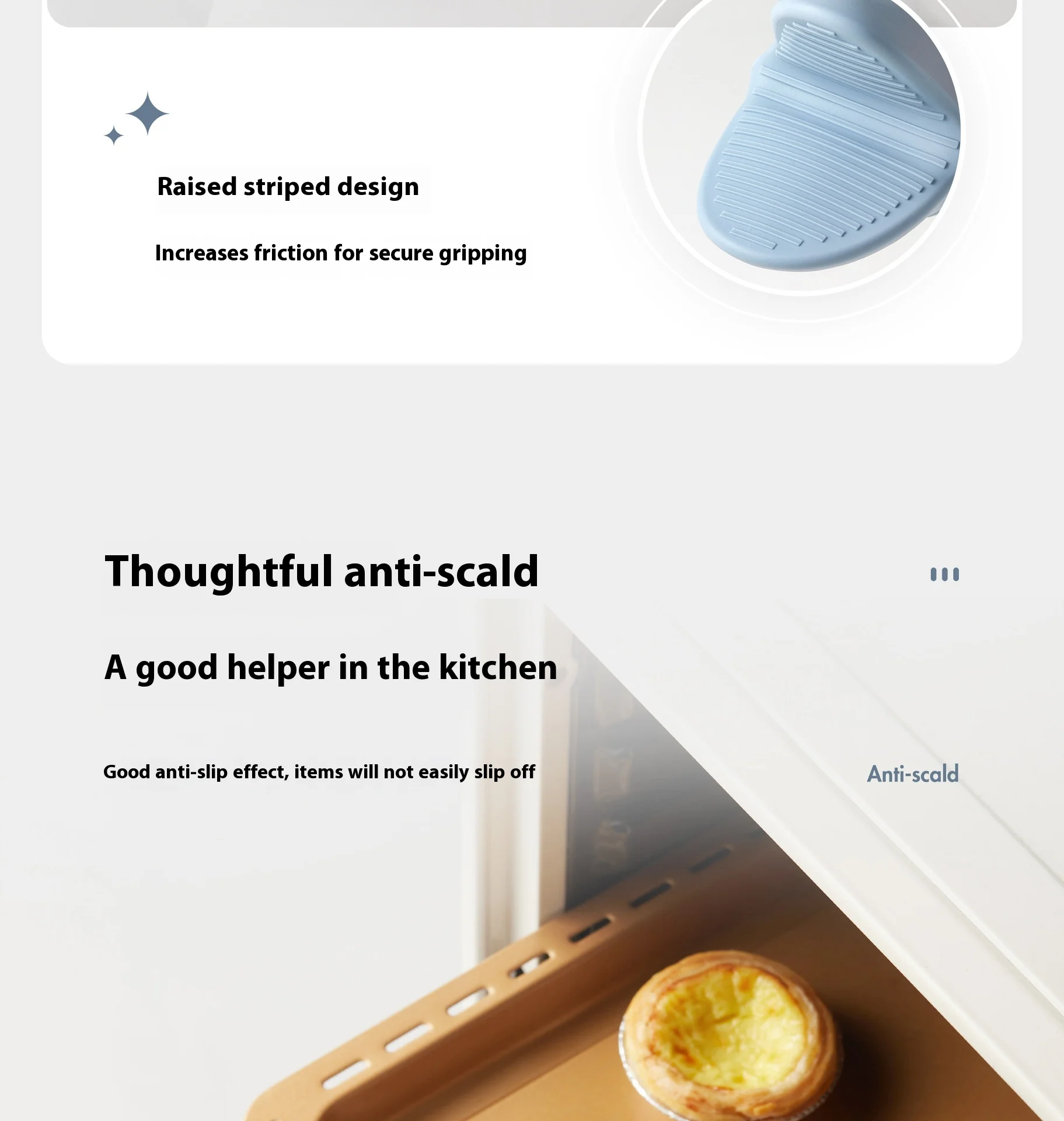 Dotted Design Silicone Thickened Insulated Oven Gloves Kitchen Household Use Heat-Resistant Microwave Baking Gloves Hand Clips manufacture