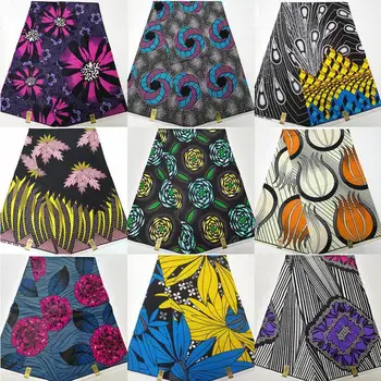 Cotton Batik Double-Sided Printing African Batik Cloth Batik National Style African Printed Cloth In Stock