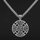 Knot Necklace Necklace For Men Fashion Jewelry Viking Celt Knot Medal Pendant Necklace For Women Men Gift