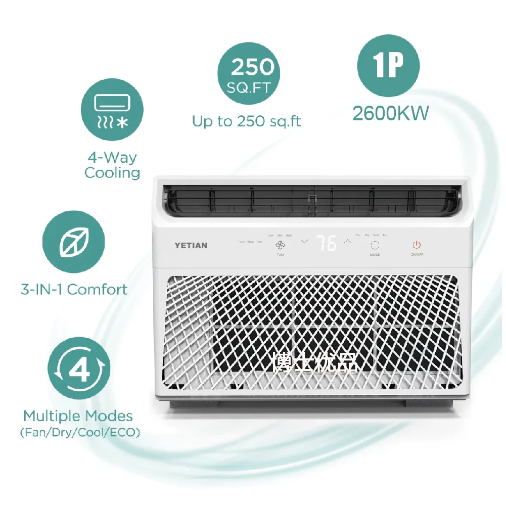 Window Mounted Air Conditioner, 6000, Up to 11, Electric - detail 12