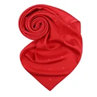 Handmade Silk Big Square Red Custom Club Logo Designs Pure Pure Handmade Adult Silk Horse Animal Print Scarf For Women
