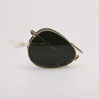 Sun Ray Fashion Folding Pilot Men Driving Sunglasses Woman Aviation Brand Glass Folding Sun Gasses