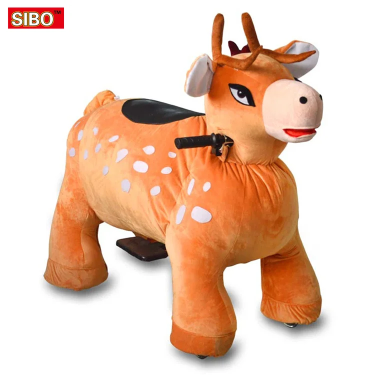 electric animal ride on toy