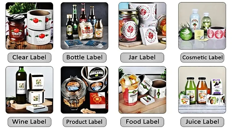 Kaiyu best sales thermal label roll waterproof self-adhesive food liquor stickers
