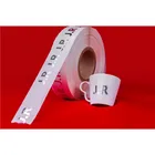 Silver Transparent Sticker Personalized Silver Stamping Label Hot Foil Silver Vinyl Transparent Label Sticker