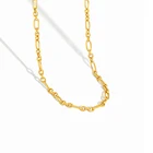Jewelry Silver H-N550 Bohemian Layeres Jewelry 925 Sterling Silver Chain Choker Necklace