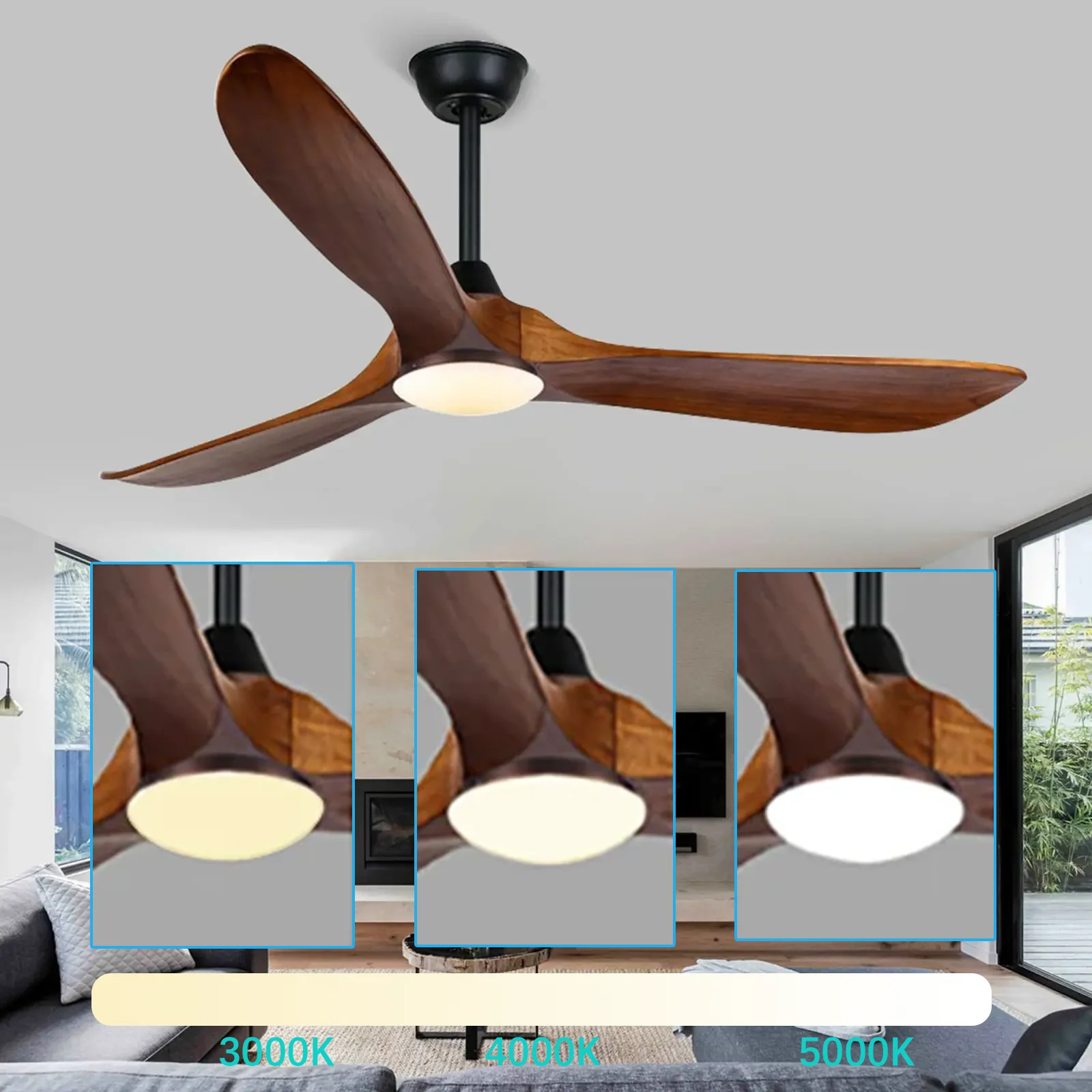 Ceiling Fan, LED, Electric Power, 40W - detail 8