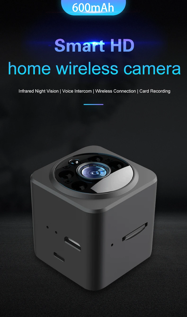 Mini Wifi Camera Smart Home Mini Smallest Camera WiFi 1080p Micro Camcorder Small Wireless Cctv NIGHT VISION Mini Camera