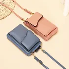 Bags Wallet Leather Small Crossbody Bags Lady Cell Phone Wallet Purse Leather Women Mobile Phone Bags