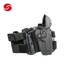 Drop Leg Holster 9mm Gun Holster Outdoor MIlitary Tactical Plastic Beretta Drop Leg Holster Black Gun Holster