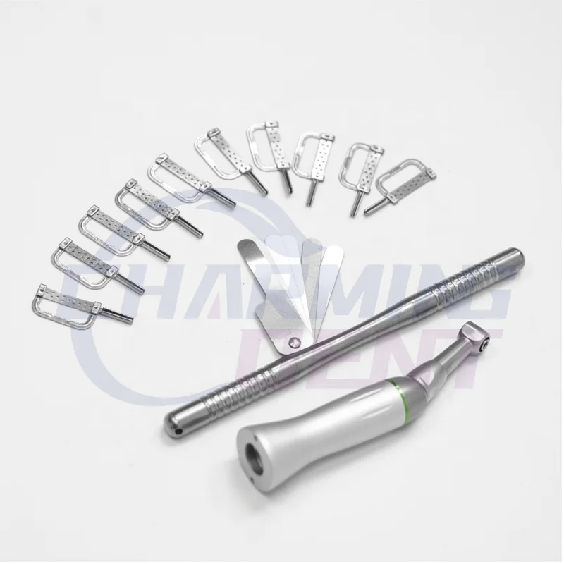 Reciprocating Ipr Orthodontic Interproximal Stripping Head Kit 5pcs